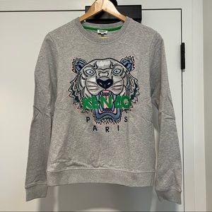 Kenzo Crewneck Sweater Grey